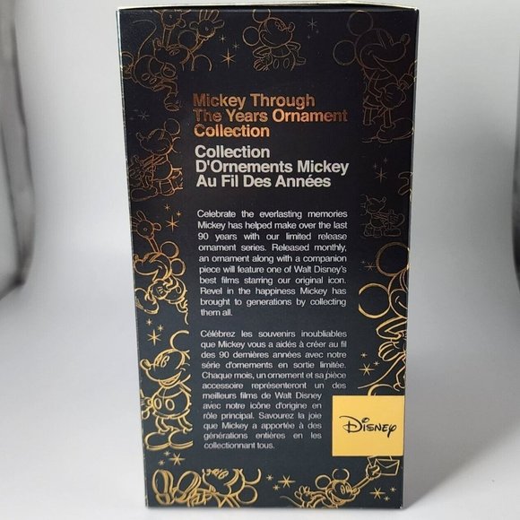 Disney Mickey Mouse Through the Years Sketchbook Ornament Christmas Carol New - Picture 2 of 5